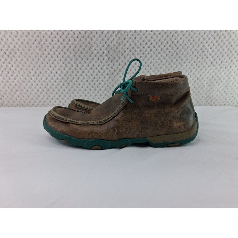 Twisted X Women's 9.5M Brown Chukka Driving Mocs